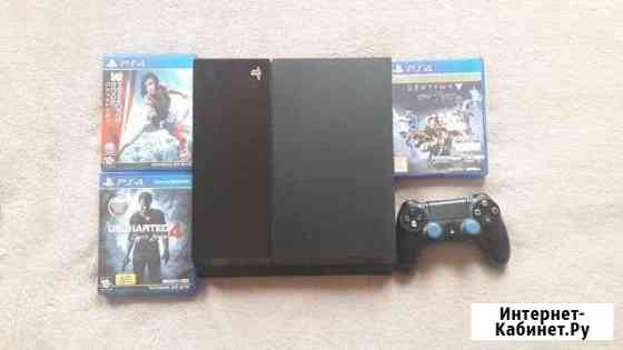 Sony PS4 + 5 игр Псыж