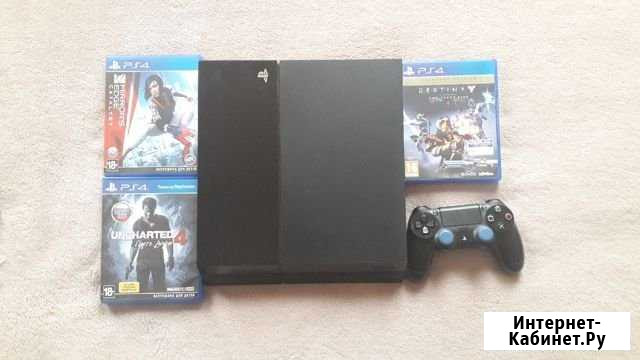 Sony PS4 + 5 игр Псыж - изображение 1