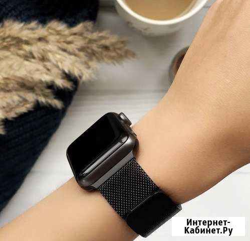 Milanese Loop Black Для Apple Watch (хит продаж) Томилино - изображение 1