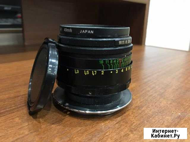 Объектив Гелиос 44 - 2 и переходник на Canon EOS Саратов - изображение 1