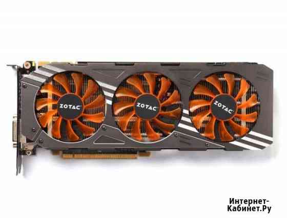Видеокарта Zotac GeForce GTX 980 AMP Edition Сыктывкар