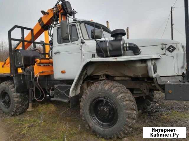 Урал - лесовоз с гидроманипулятором Коноша - изображение 1