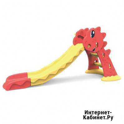 Горка QiaoQiao Дракоша+баскетбольное кольцо Краснодар - изображение 1