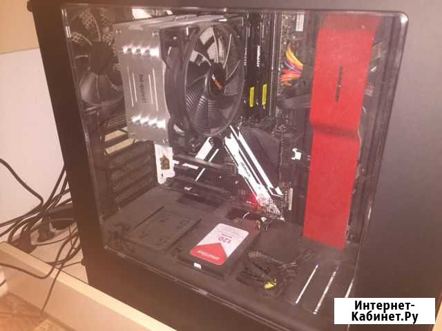 Компьютер, I7-7700k, 16GB ram, SSD120gb Череповец - изображение 1