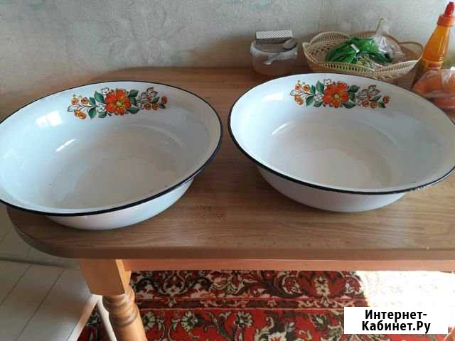 Чашки большие эмалированные 2шт Воронеж - изображение 1