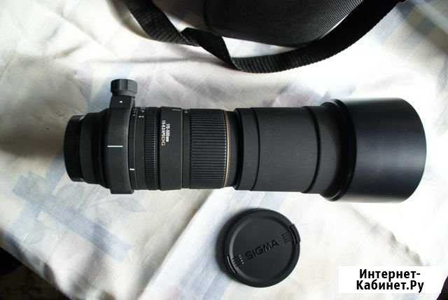 Sigma 170 - 500 mm F 5 - 6.3 APO DG для Sony A Балаково - изображение 1