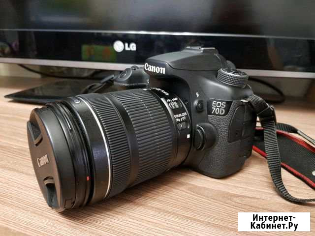 Фотоаппарат Canon 70D EF-S 18-135 IS STM KIT Рязань - изображение 1