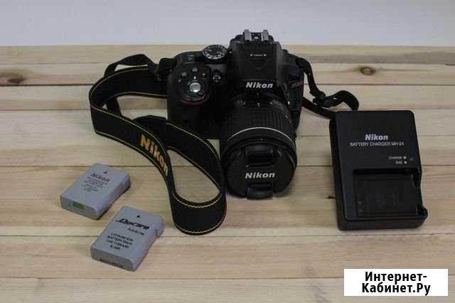 Фотоаппарат Nikon D5300 + китовый объектив 18-55 Томск - изображение 1