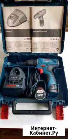Новый. Дрель шуруповёрт bosch GSR 12V Мурманск