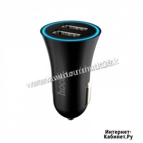 Авто-комплект Hoco UC204 c кабелем Microusb Курск - изображение 1