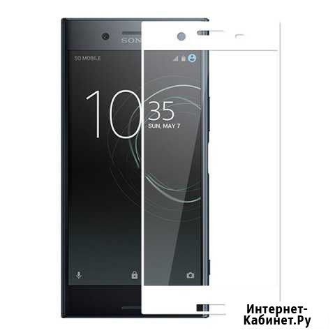 Защитное стекло Sony На весь экран 3D Белое Черное Красноярск - изображение 1