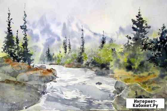 Картина природа Севера Заполярье Мурманск