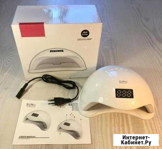 Лампа для сушки ногтей SUN 5 48вт Гибридная. Новая Сыктывкар - изображение 1