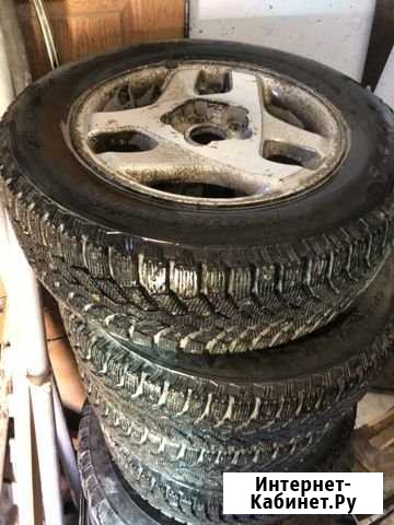 Продам Колеса зимние шипованные Петропавловск-Камчатский - изображение 1