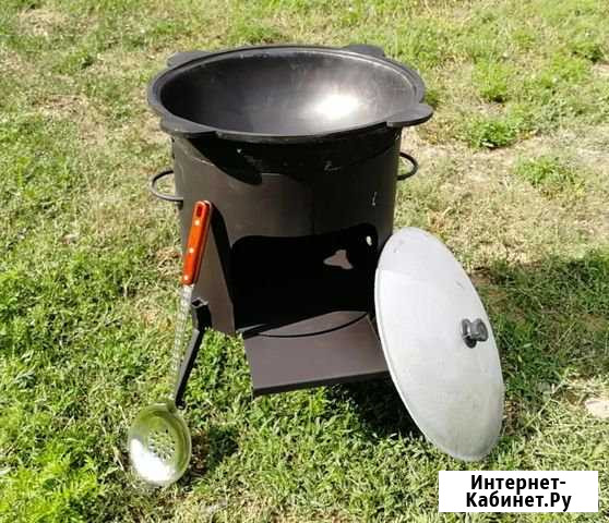 Казан 12л с печкой Ростов-на-Дону - изображение 1