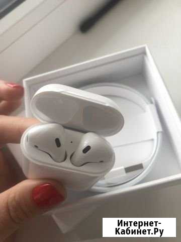 Наушники оригинальные AirPods Евпатория - изображение 1