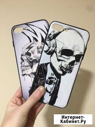 «Череп» чехол на iPhone 7 plus Ульяновск - изображение 1