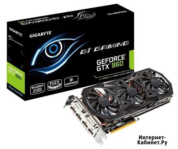 Видеокарта Gigabyte GeForce GTX 960 4GB G1 Gaming Курск - изображение 1