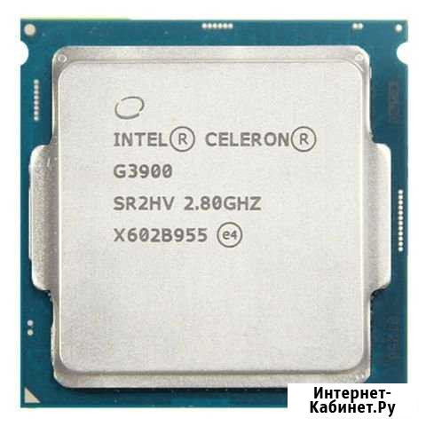 Процессор intel Celeron G3900, LGA 1151, BOX Волгоград - изображение 1
