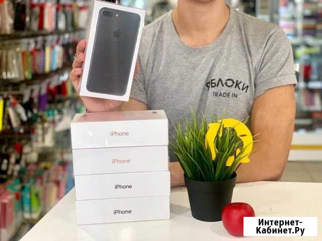 iPhone 7 Plus 32gb Black черный Как новый Тверь - изображение 1