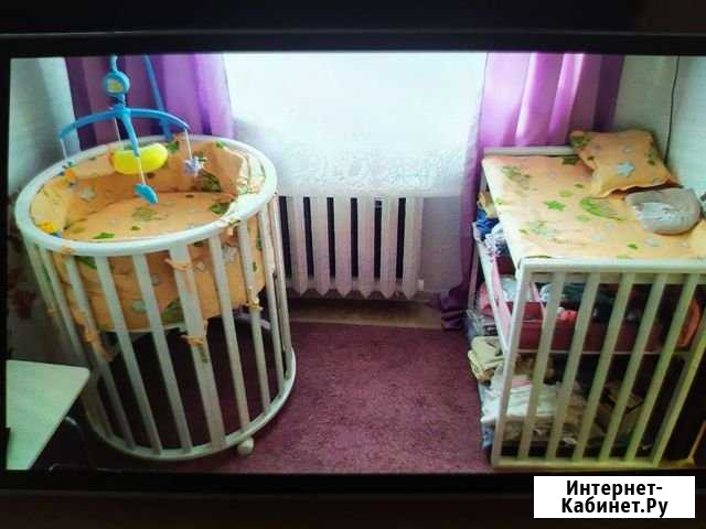 Кроватка детская круглая Курган - изображение 1