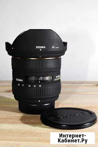 Объектив Sigma 10-20 mm f:4-5.6 DC HSM (Nikon F) Томск - изображение 1