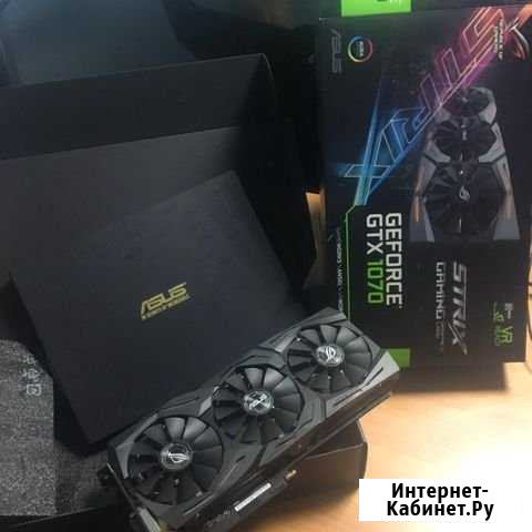 Asus strix GTX1070-8GB на гарантии Томск - изображение 1