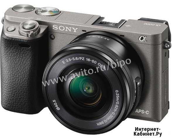 Sony Alpha A6000 Kit 16-50mm Gray новый в упаковке Москва - изображение 1