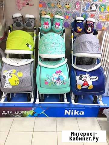 Санки-коляска Ника Дисней бэби 2 Иваново - изображение 1