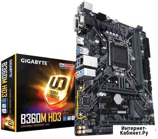 Комплект Intel core i5 8400 + gigabyte b360m hd3 Самара