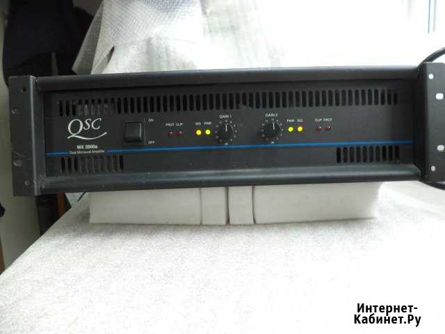 QSC MX 2000a профессиональный усилитель Минеральные Воды - изображение 1