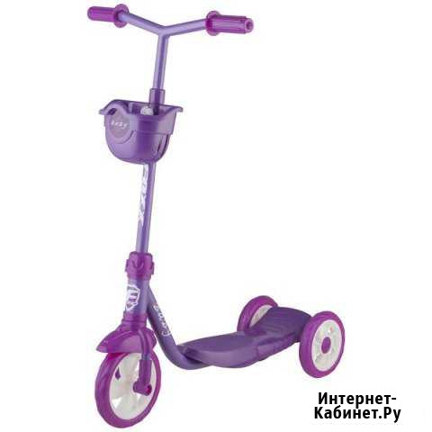 Самокат городской Foxx Baby сиреневый Калининград - изображение 1