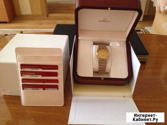 Новые часы Omega из розового золота с бриллиантами Чебоксары - изображение 1