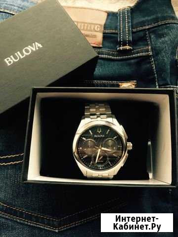 Часы Bulova Curv Chronograph Кызыл - изображение 1