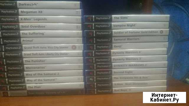 Эксклюзивные игры на Playstation 2(ps2) Ковров - изображение 1