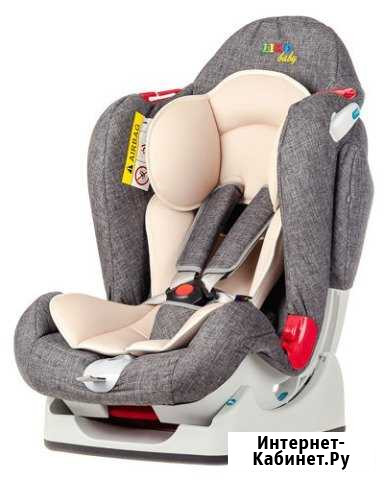 Автокресло likobaby 510 0-25 кг цвет серый лен Барнаул - изображение 1