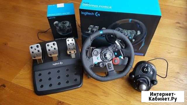 Руль Logitech G29 Driving Force Racing Кемерово - изображение 1