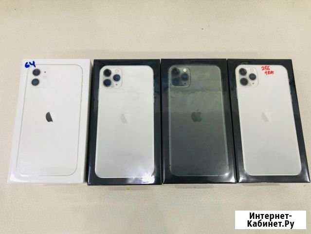 iPhone 11 Pro Max 256gb Серебристый Новый Москва - изображение 1