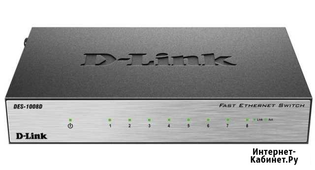 Продам Свич Коммутатор D-Link DES-1008D/RU Абакан - изображение 1