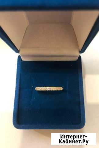 Золотое кольцо 585 пробы с бриллиантами Нижний Новгород - изображение 1