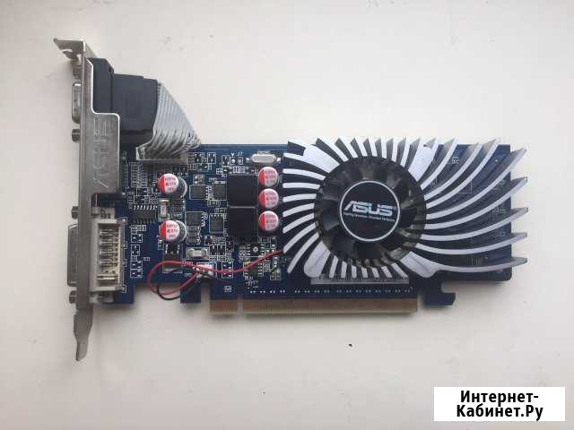 Видеокарта asus GeForce 210 589Mhz PCI-E 2.0 1024M Челябинск - изображение 1