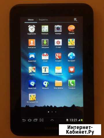 Планшет SAMSUNG GT-P3100 с сим-картой Звенигород - изображение 1