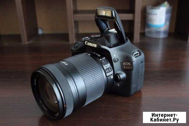 Canon 550D + Canon zoom 18-135mm Евпатория - изображение 1