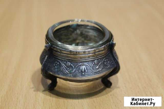 Солонка мельхиор мнц СССР Челябинск - изображение 1