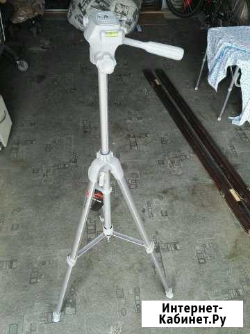 Штатив для фото и видео новый в чехле, с уровнями Хабаровск - изображение 1