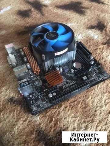 Комплект Процессор i5 7500+ Материнская плата Asro Иркутск - изображение 1
