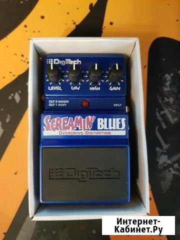 Digitech Screamin Blues overdrive/distortion Пенза - изображение 1