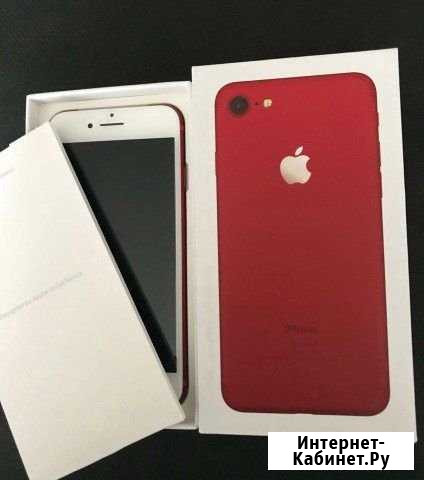 iPhone 7 Red Product 32GB Мурманск - изображение 1