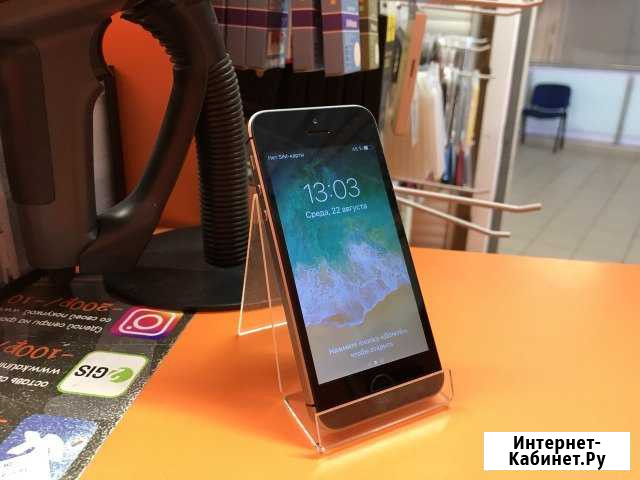 iPhone SE 32Gb Space Gray Отличный рст Гарантия Калининград - изображение 1
