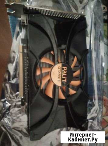 Б/У palit GTX 550ti (1gb) Краснокаменск - изображение 1